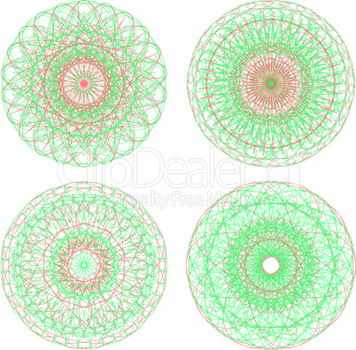 Color ornamental picture. use for design and decoration