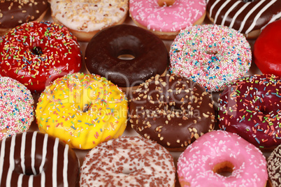 Auswahl an Donuts