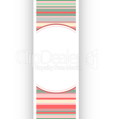 Pastel striped abstract background