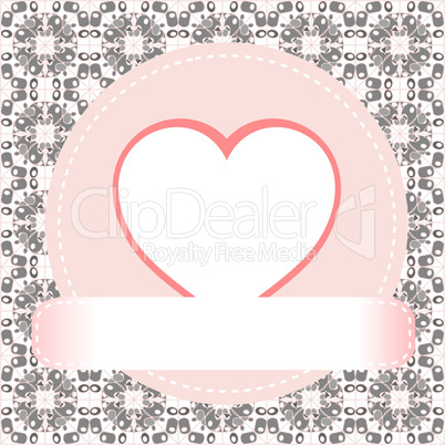 Valentine's day vector background heart