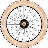 antique wood bike wheels