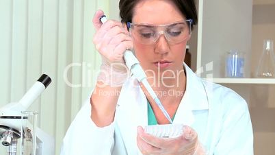 Research Assistant Working with Sterile Equipment