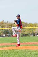Teen Baseball pitcher