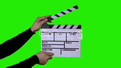 Film Slate with Clipping Path (clapper)