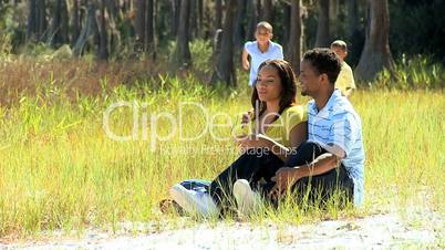 Ethnic Family Fun in the Park