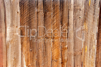 Old Wood Fence With Knots