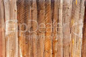 Old Wood Fence With Knots