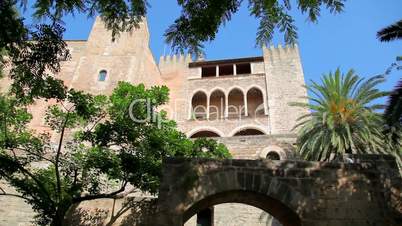 Royal Palace in Palma de Mallorca, Mallorca Island, Balearic Islands, Spain