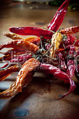 Dried peppers