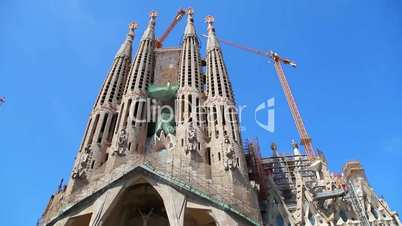 Sagrada Familia, Barcelona, Catalonia, Spain