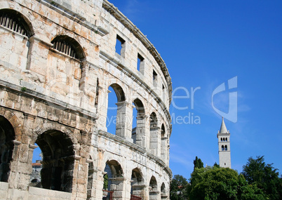 View of Pula