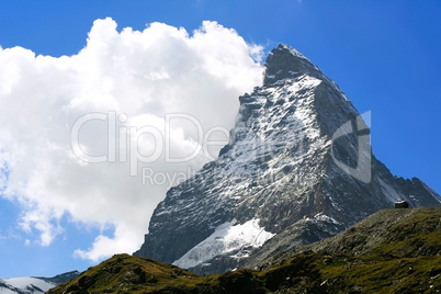 Mount Matterhorn in Switzerland