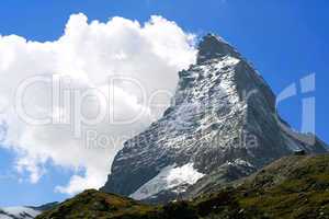 Mount Matterhorn in Switzerland
