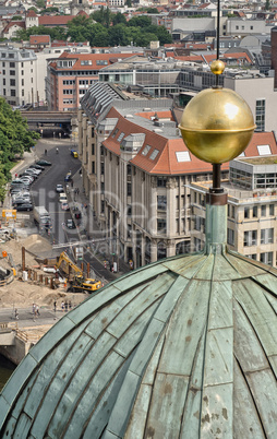 Famous landmark of central Berlin, Germany