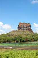 The Sigiriya (Lion's rock) is an ancient rock fortress and palac