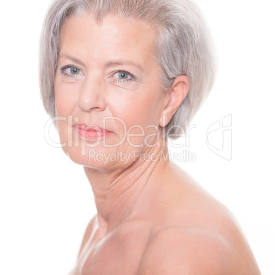 Porträt einer Seniorin Porträt einer Seniorin