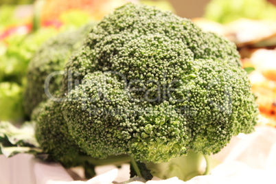 Broccoli in market