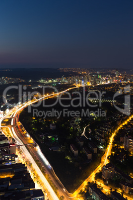 aerial wiev istanbul