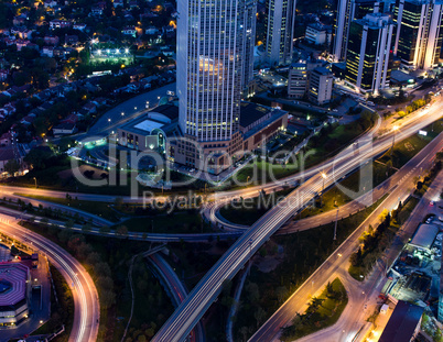 aerial wiev istanbul