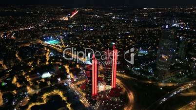 aerial wiev istanbul