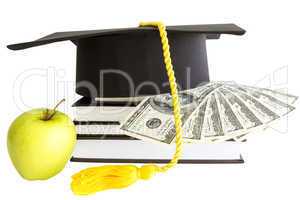 Money and books for school