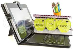 Back to school with digital tablet pc