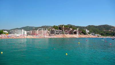 Tossa de Mar, Costa Brava in Catalonia, Spain