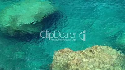 Clear crystal water, Mallorca Island, Balearic Islands, Spain