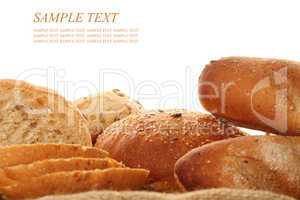 Isolated bread