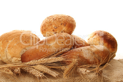 Isolated bread