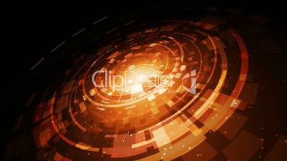 Radial abstract animated background. (Loop)