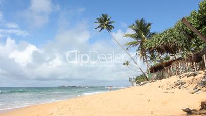 Tropical Beach,Sri Lanka.