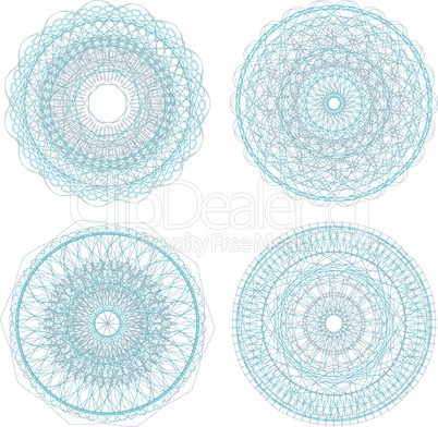 background with lace ornament - mandala