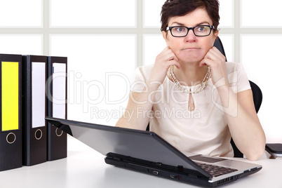 Revised office woman