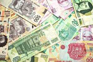 Mexican Pesos Background