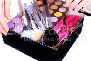 Gift Box with makeup inside