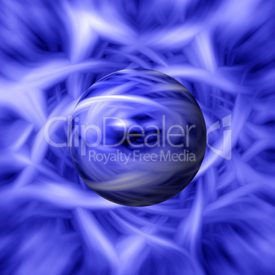 Blue Flame Background