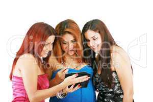 Young people with digital tablet
