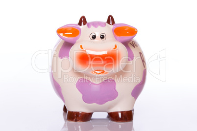 Ceramic money cow