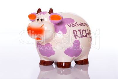 Ceramic money cow