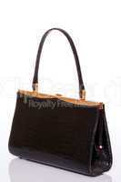 Lady black handbag