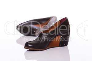 Woman leather shoes