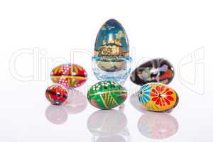 Painted easter eggs