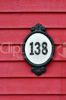 House number.