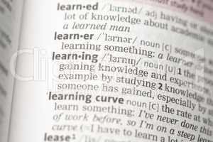 Learning definition