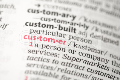 Customer definition