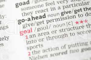 Goal definition