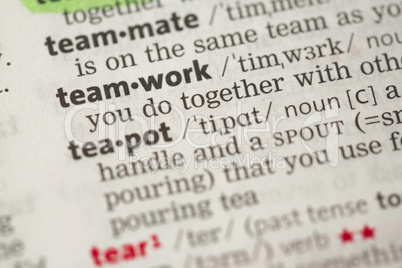 Teamwork definition