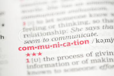 Communication definition