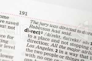 Direct definition